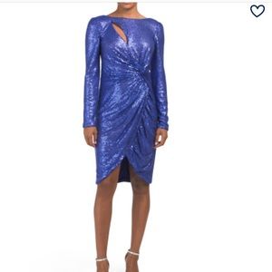 Tadashi Soji Sequence Cocktail dress